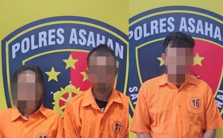 Sepasang Kekasih Pelaku Curanmor Diringkus Tim Jatanras Polres Asahan, Ngaku 3 Kali Jalankan Aksinya