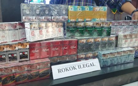 Razia Rokok Ilegal, Petugas Temukan Puluhan Bungkus Tanpa Cukai