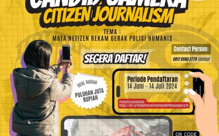 Semarakan HUT Bhayangkara ke 78, PP IWO Gelar Lomba Bagi Netizen Berhadiah Puluhan Juta Rupiah