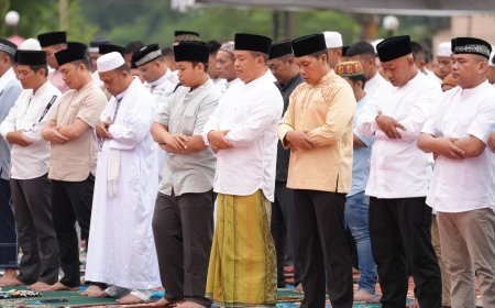 Kapolda Sumut: Idul Adha Momen Keteguhan dan Keikhlasan Hati Atas Segala Ketentuan Allah SWT