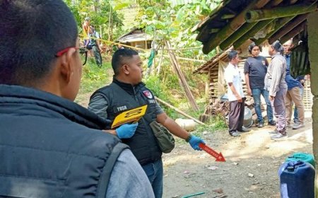 Anak Ini Tega Bunuh Ayah Kandungnya, Sempat Cekcok Sebelum Peristiwa