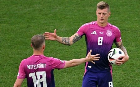 Di Euro 2024 Akurasi Operan Toni Kroos Bak Sinar Laser di Laga Jerman Vs Hongaria