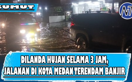 Banjir di Medan tak Teratasi, Warga Sebut Jangan Sibuk Mau Kampanye Aja