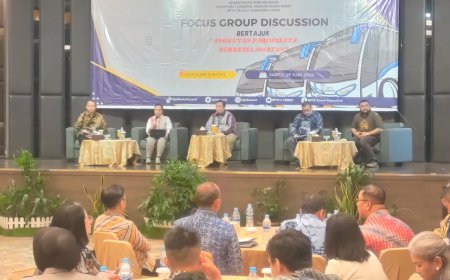 Mewakili Kapolres, Kasat Lantas Polres Simalungun Hadiri FGD Keselamatan Angkutan Pariwisata