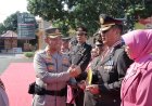 8 Personel Polres Asahan Naik Pangkat, 25 Purnabakti