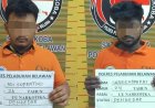 Dua Pengecer Sabu di Desa Manunggal Ditangkap saat Menunggu 'Pasien'