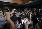 Sidang SYL Ricuh, Pagar Pembatas Roboh, Kamera Wartawan