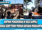 Bentrok Penggusuran di Desa Sampali, Warga Sebut Dihantui Preman Bayaran