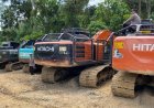 Polres Madina Segera Limpahkan 7 Tersangka dan Satu Unit Excavator PETI Kotanopan ke Kejari