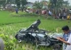 6 Orang Meninggal Dunia, Kecelakaan Kereta Api Vs Toyota Rush di Lubuk Pakam