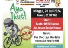 DPRD Sumut Gelar Gowes Road to PON XXI Aceh-Sumut 2024, Dibuka untuk Umum