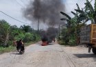 Jalan Utama di Kecamatan Selesai yang Sempat Diblokir Sudah Bisa Dilintasi, Ini Tuntutan Warga