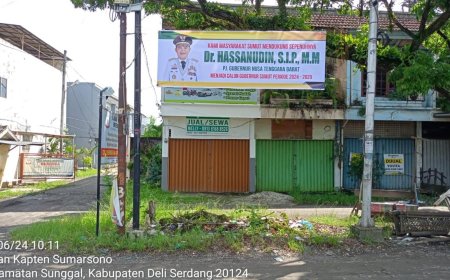 Pj Gubernur NTB Maju di Sumut, Spanduk Dukungan Hassanudin Bertebaran