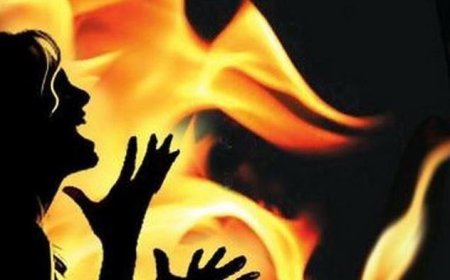 Gegara Kunci Rumah, Suami Bakar Istri di Tangerang