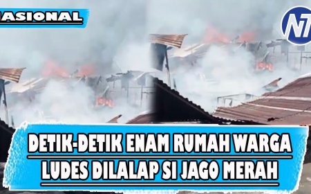 SiJago Merah Mengamuk, 6 Rumah Terbakar Di Daerah Bantan