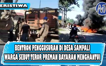 Bentrok Penggusuran di Desa Sampali, Warga Sebut Dihantui Preman Bayaran