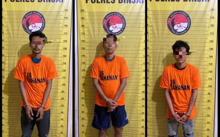 Sempat Melarikan Diri, Tiga Bandar Narkoba di Binjai Akhirnya Diringkus Polisi
