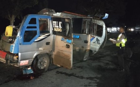 Tabrak Belakang Truk, Sopir Bus PT. Duri Indah Tewas di TKP