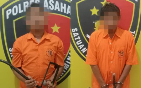 Curi Kabel Penerangan Jalan, Dua Pria di Kisaran Ditangkap Polisi