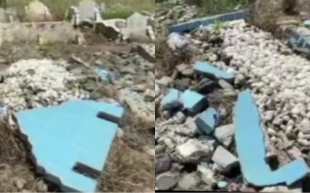 Viral Puluhan Makam di Mandailing Natal Dirusak OTK, Besi pada Batu Nisan Raib Diduga Dijual Kembali