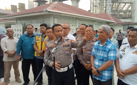 Kakorlantas Tinjau Pembangunan Sport Center: Pekan Kedua Agustus Diprediksi Rampung