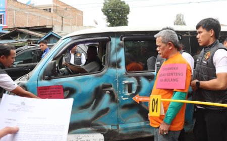 Fakta Baru Saat Rekonstruksi Pembakaran Rumah Wartawan di Karo, Polisi: Tercatat Dalam BAP