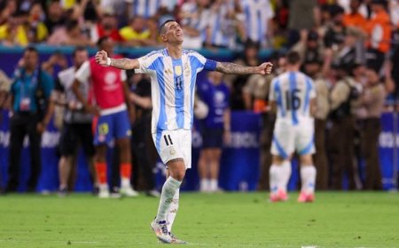 Usai Argentina Juara Copa America 2024, Ini Kata-kata Angel Di Maria
