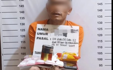 Pengedar Narkoba Asal Labuhanbatu Diringkus Polisi: Kaki Ditembak Lantaran Coba Kabur Saat Pengembangan