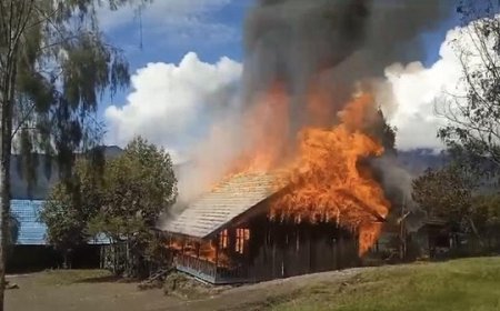 OPM Bakar Sekolah di Papua Pegunungan, Ternyata Ini Penyebabnya