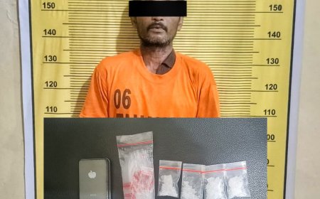 Nyaru Sebagai Pembeli, Polisi Ringkus Pengedar Sabu di Binjai