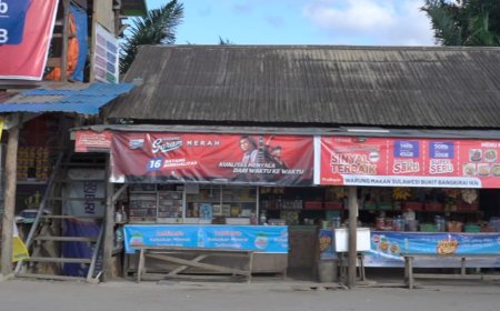 Ekonomi Bergeliat, Warung Kelontong Bermunculan di Sepanjang Jalan Menuju Kota Nusantara