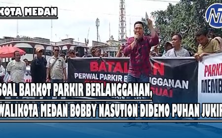 Soal Barkot Parkir Berlangganan, Walikota Medan Bobby Nasution Didemo Puhan Jukir