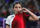 Ikuti Jejak Maria Kristin, Gregoria ke Perempat Final Olimpiade Paris 2024