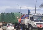Jelang HUT Kemerdekaan, Kereta Tanpa Rel Mulai Dibawa dari Balikpapan ke IKN