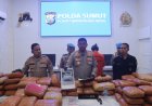 Dua Kurir Ganja 154 Kg Jaringan Antar Provinsi Diringkus Polisi di Madina