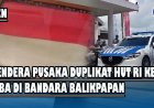 Bendera Pusaka Duplikat HUT RI ke-79 Tiba di Bandara Balikpapan Menuju IKN