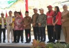 Ma'ruf Amin Ground Breaking Istana Wapres di IKN