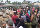 Mau Turunin Bra yang Bergantungan di Kantor Desa Serapuh Asli, Satpol PP Bentrok dengan Warga