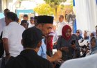 Calon Wali Kota Binjai dr Donal Simanjuntak Menangis saat Gelar Deklarasi, Kenang Almarhumah Ibunda