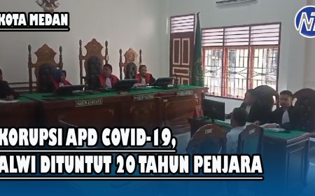 Korupsi APD Covid-19, Alwi Dituntut 20 Tahun Penjara