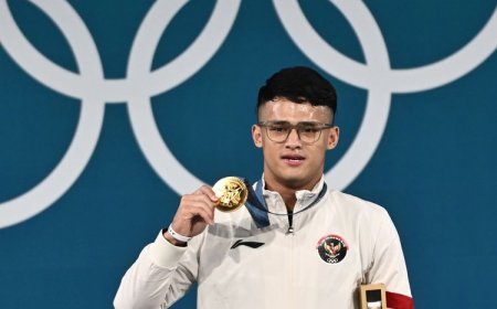 Veddriq Leonardo dan Rizki Juniansyah Sabet Medali Emas di Olimpiade Paris, Ini Besaran Bonusnya