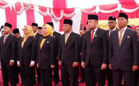 Ini Nama 30 Anggota DPRD Padangsidimpuan Periode 2024 - 2029 yang Resmi Dilantik