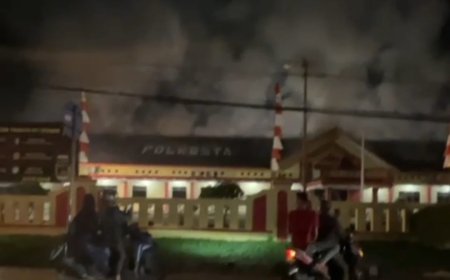 Ruangan Intel Polresta Deliserdang Terbakar, Kapolres: Masih Dalam Penyelidikan