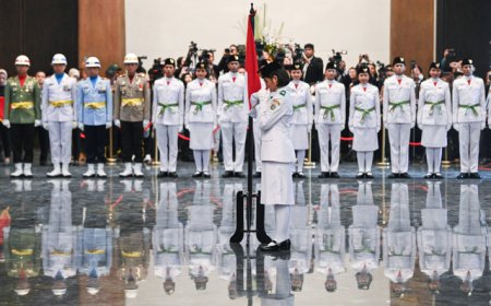 Istana Minta Paskibraka Tetap Berjilbab pada Pengibaran Bendera di IKN