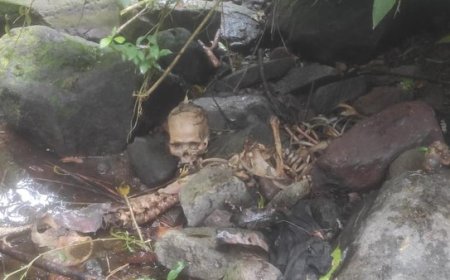 Heboh, Tengkorak Manusia Ditemukan di Pinggir Sungai