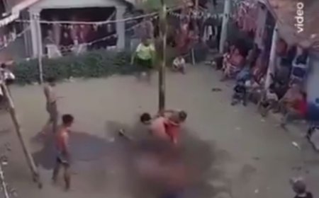 Viral, Pria di Brebes Tewas Akibat Jatuh saat Lomba Panjat Pinang