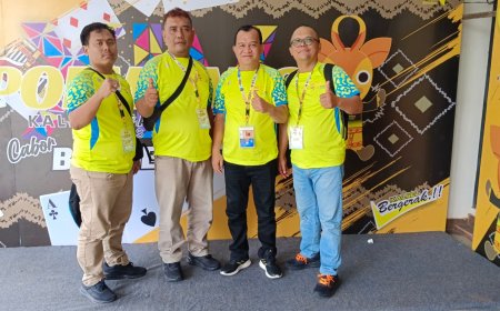 Tim Bridge PWI Sumut Sumbang Medali Pertama di Ajang Porwanas Kalsel
