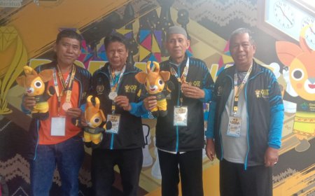 Raih Tiga Medali di Porwanas, Catur PWI Sumut Ukir Sejarah