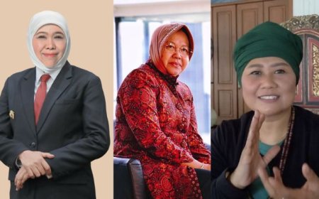 Tiga Perempuan Bertarung di Pilgub Jatim, Siapa Mereka?