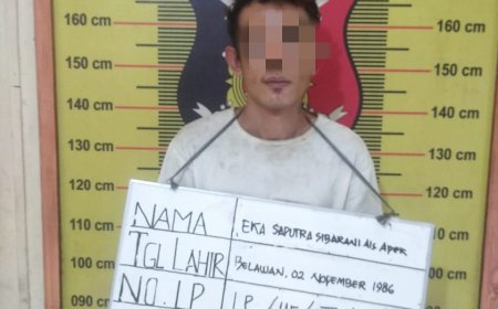 Polisi Tangkap Curanmor di Belawan, Pelaku Nekat Masuk ke Rumah Korban